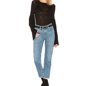 AGOLDE Cigarette Low Slung Straight Leg